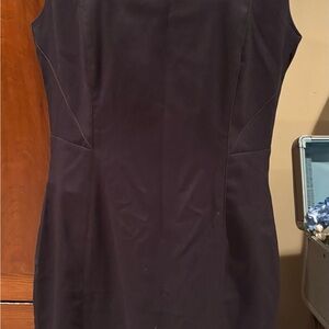 H&M Black/Navy Blue Sheath Dress